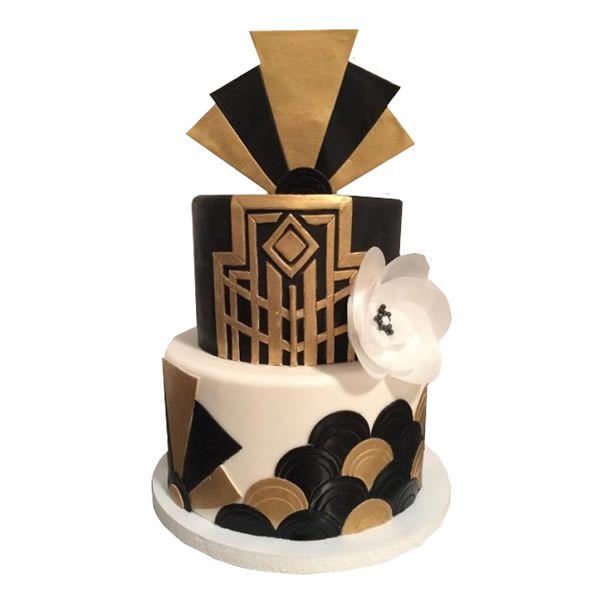 Art Deco cake