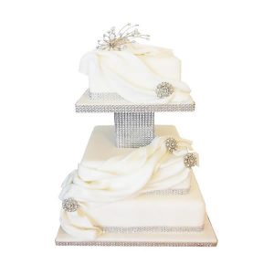 Diamante Wedding Cake
