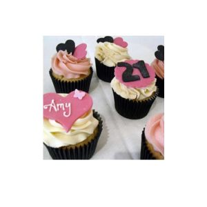 Glam Birthday Cupcakes