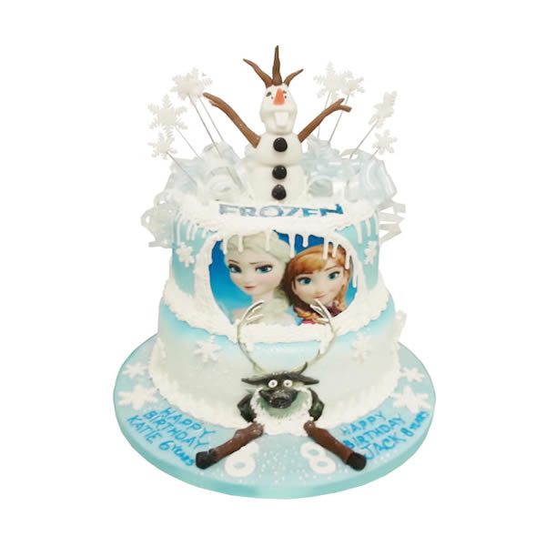 Frozen Tier Birthday Cake