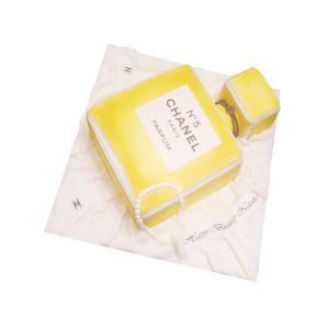 Chanel Perfume Birthday Cake