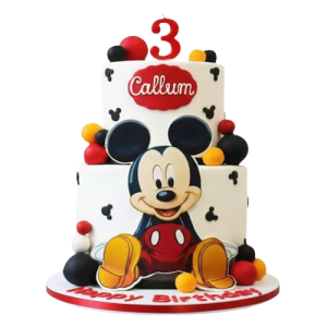 Mickey Mouse Birthday Cake