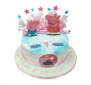 Peppa Pig Birthday Cake