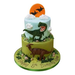 Dinosaur Birthday Cake