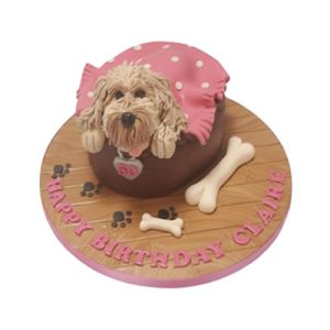 Dog Birthday Cake