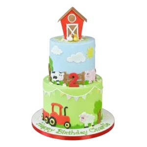 Farmyard Birthday Cake