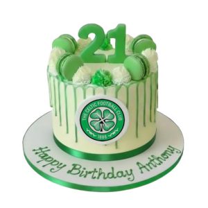Football Celtic Birthday Cake