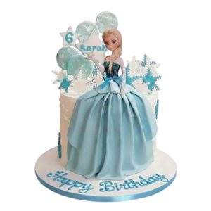 Frozen Birthday Cake