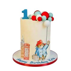 Paddington Bear Birthday Cake