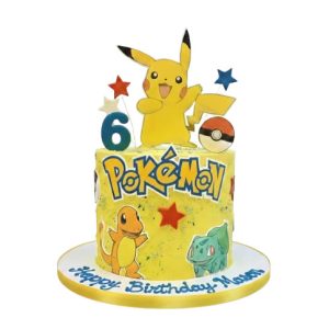Pokemon Birthday Cake