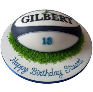 Rugby Ball Cake