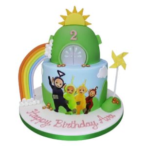 Teletubbies Birthday Cake