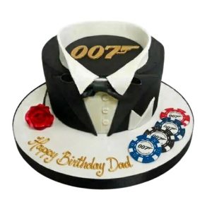 James Bond Birthday Cake