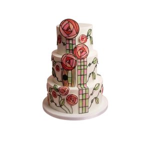 Charles-Rennie-Mackintosh-Wedding-Cake