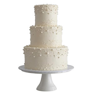 Pearl Wedding Cake
