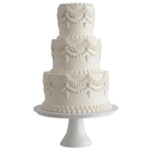 Rosewood Vintage Wedding Cake